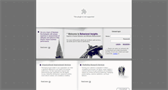 Desktop Screenshot of behavioralinsights.com
